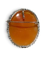 Brosche Mandile 1922 Dame Cammei  in Silber Conchiglia 2MSPCM35.6.26 - 2MSPCM35.6.26